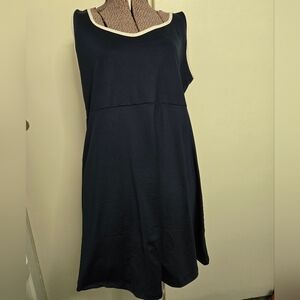 FKEEP Women's Navy Blue White Athletic Dress Size XL New With Tag